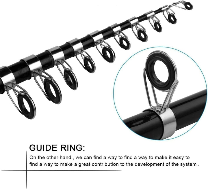 BNTTEAM Mini Spinnen Angelrute & Rolle Combos Teleskop tragbare Hand Harte 99% Kohlefaser Meer Angel