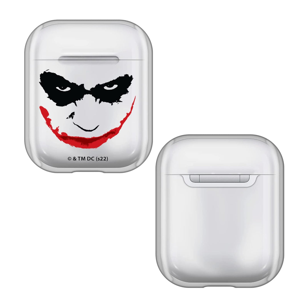 Head Case Designs Offizielle The Dark Knight Joker Graphics Durchsichtig Harte Kristall Handyhülle H