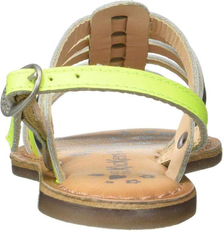 Kickers Mädchen Diamanto Sandale 24 EU Gold, 24 EU Gold
