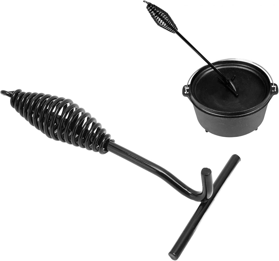 Zerodis Dutch Oven Deckelheber, 19,5 cm Dutch Oven Deckelheber Gusseisen Dutch Oven Deckelheber mit