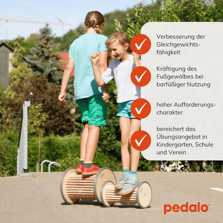Pedalo Pedasan Ø 22 und Ø 32 cm I Fusstraining I Gesunder Fuss I Balance Rolle I Bärenrolle Ø 22 cm,
