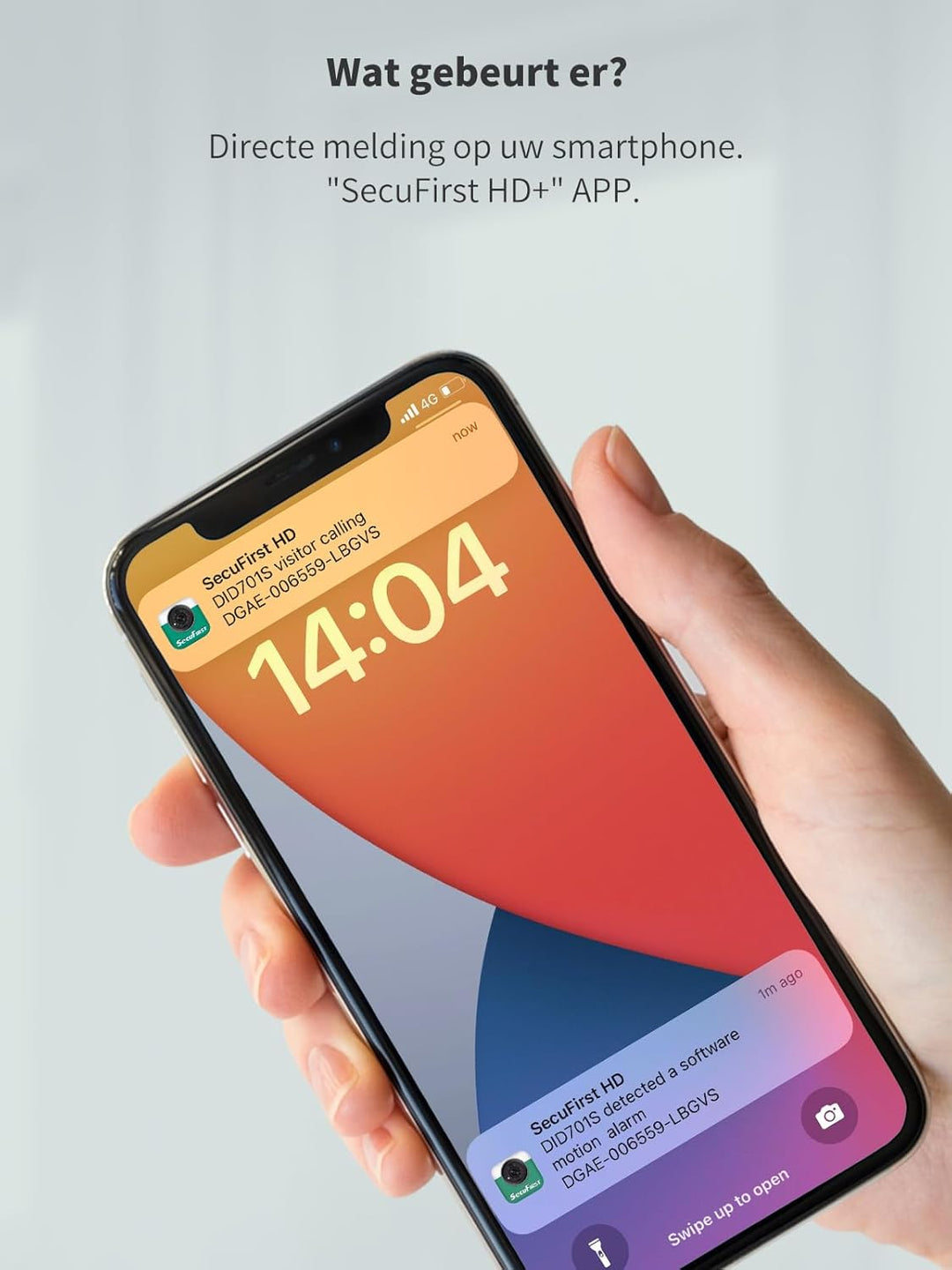 SecuFirst Türklingel mit Kamera mit Chime,Video Türklingel Kabelgebunden,WLAN Klingel Haustür Aussen