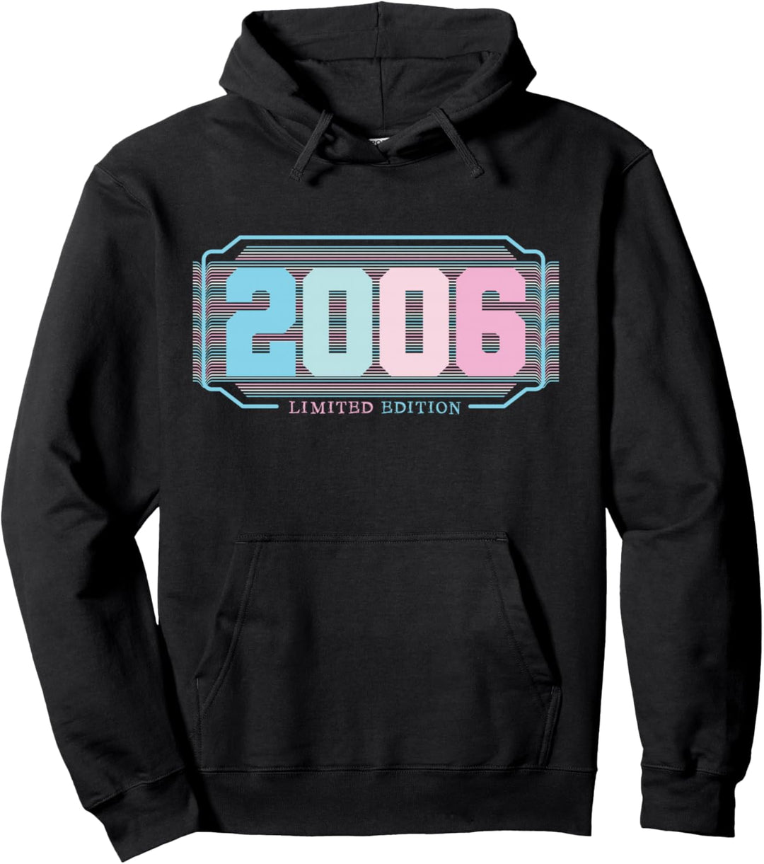18. Geburtstag Junge Mädchen 18 Jahre 2006 Lustig Geschenk Pullover Hoodie