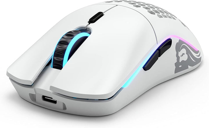 Glorious Gaming Model O Wireless Gaming Mouse – Superleichte 69 g, Wabendesign, RGB-Beleuchtung, bei