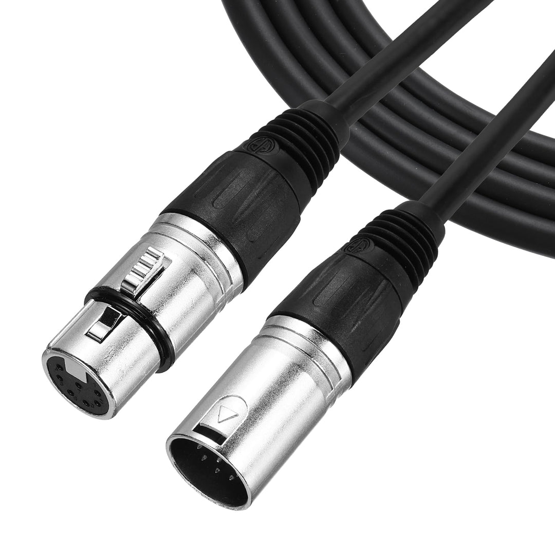 QUARKZMAN 7ft 7 Pin XLR Kabel XLR Stecker Auf Buchse Adapter Mikrofonkabel Für Bühnenstudio Kabel