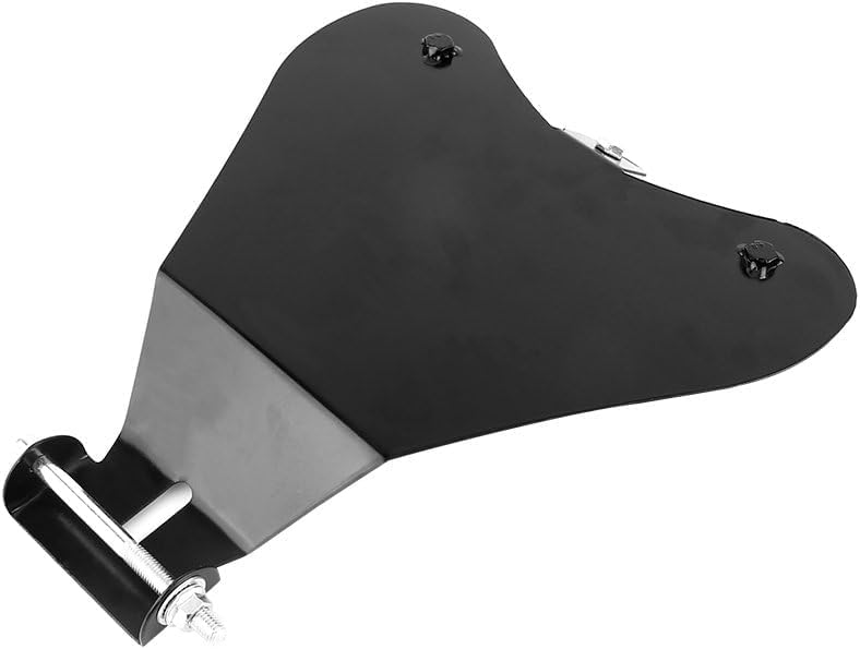 VGEBY 11,8'' X 10,2'' Motorrad Solo Sitz Grundplatte Hochleistungs Stahl-Schutzsitz Grundplatte