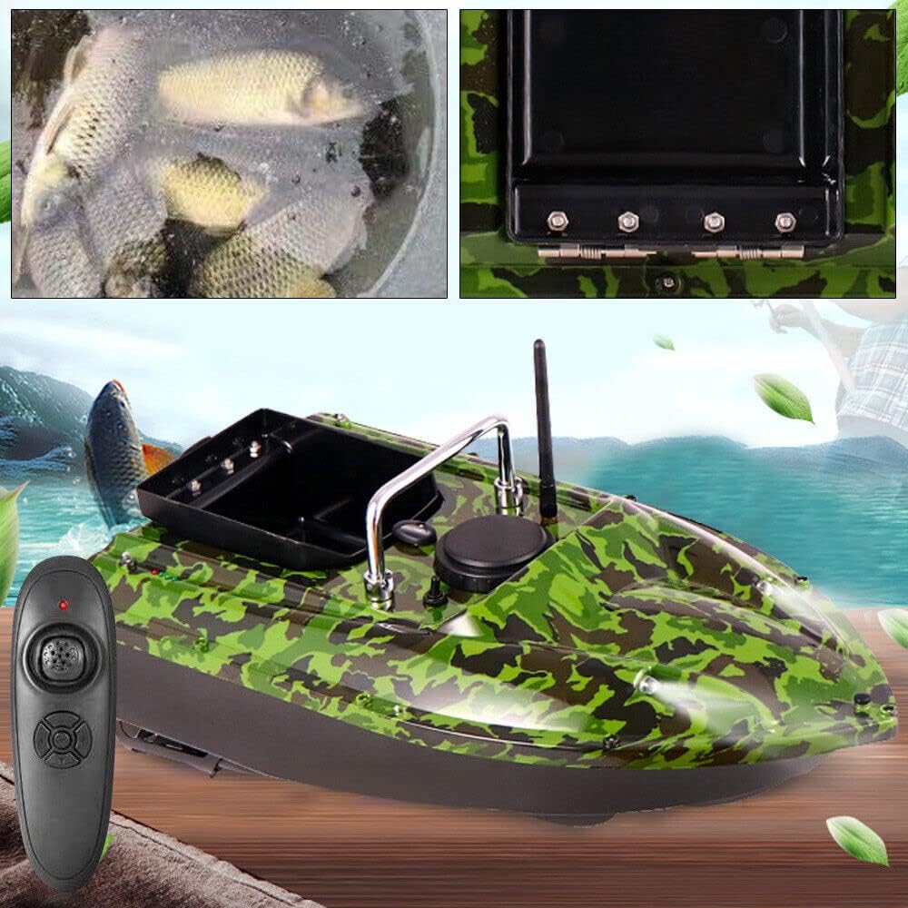 Köder Boot, Fischköder Boot RC Futterboot Fischerboot 1.5KG 500m Fernfisch Sucher Schiffs Assisted F