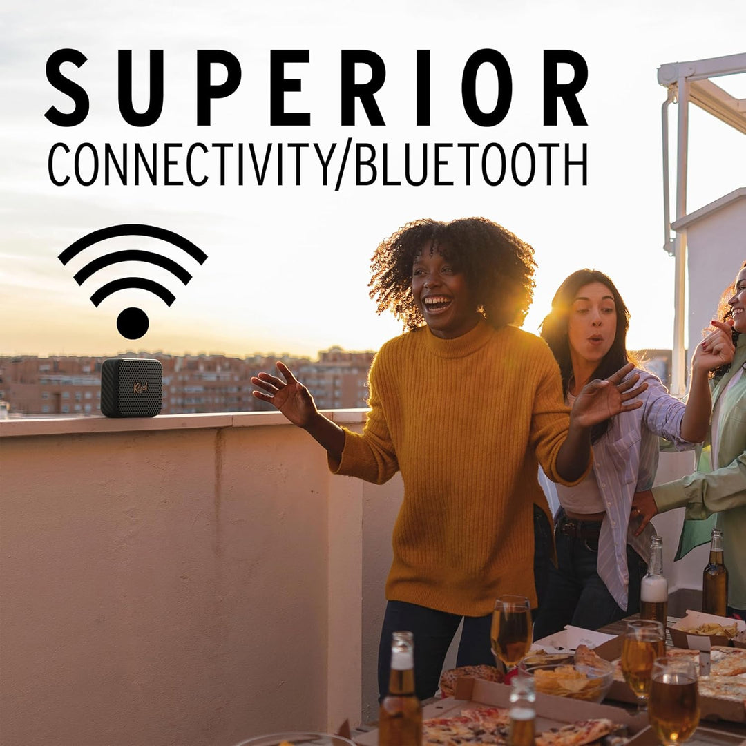 Klipsch Austin, tragbarer Bluetooth-Lautsprecher mit integriertem Mikrofon, Bluetooth 5.3, 12 Stunde