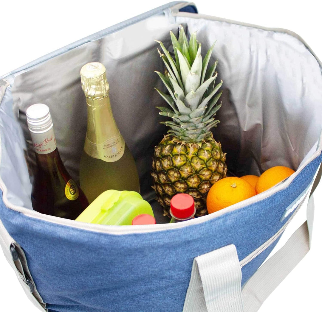 ToCi Kühltasche 36 Liter Isoliertasche Thermotasche Picknicktasche für Picknick Camping Urlaub Wande