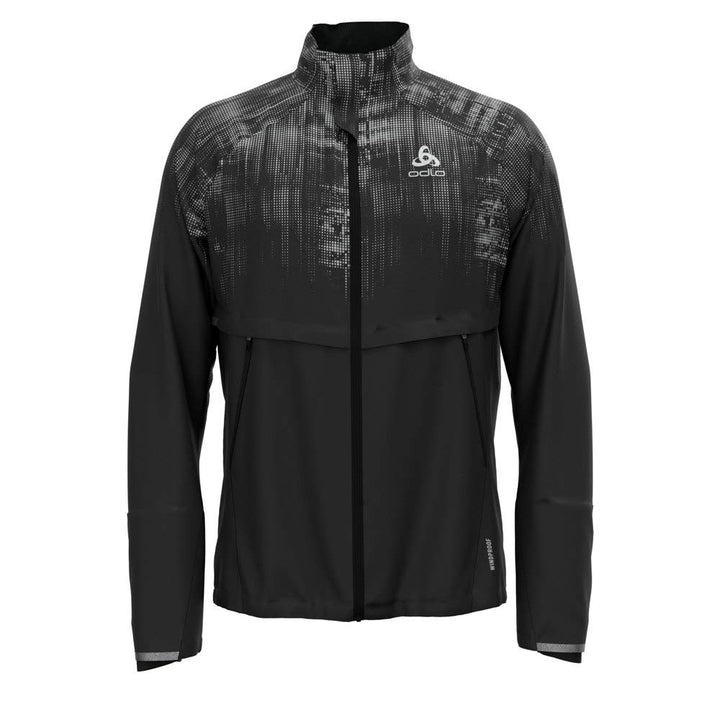 Odlo Herren Zeroweight Pro Warm Jacke M black - reflective graphic FW20, M black - reflective graphi