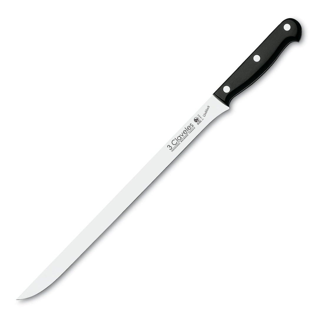 CUCHILLO JAMONERO UNIBLOCK 30 cm - 12" D 3C