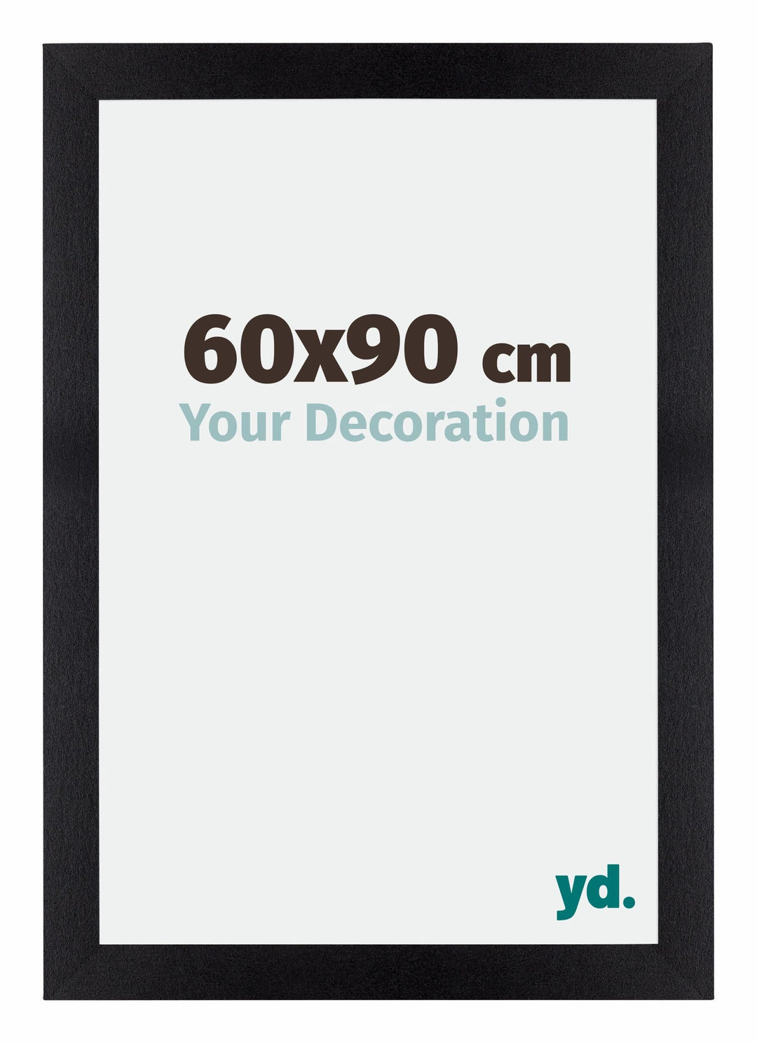 yd. Your Decoration - Bilderrahmen 60x90 cm - Bilderrahmen aus MDF mit Acrylglas - Antireflex - Ausg