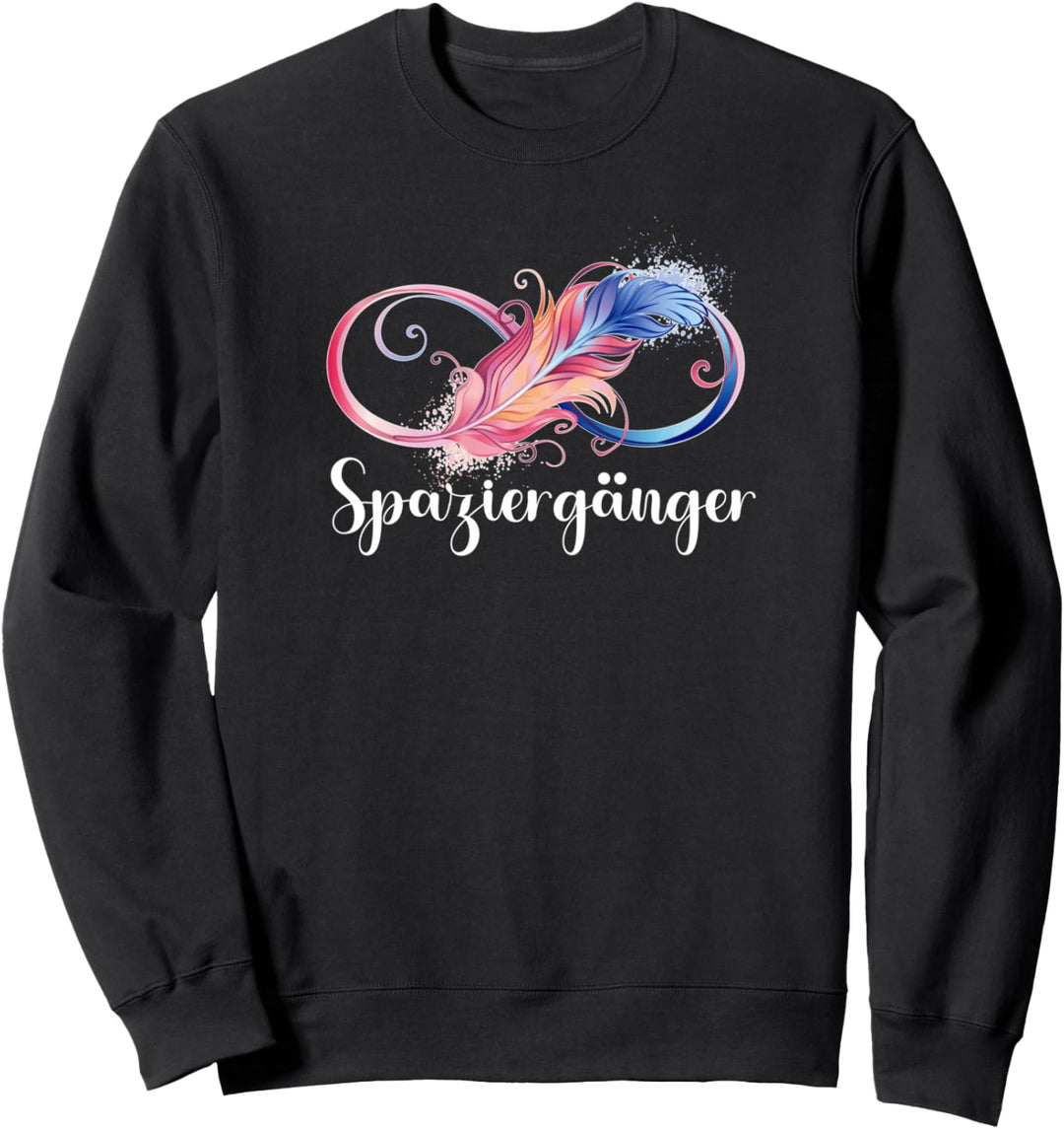 Spaziergänger Spaziergang Spaziergängerin Sweatshirt