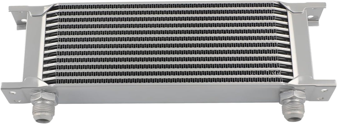 maXpeedingrods Universeller Ölkühler 13-reihiger AN10-Ölkühlersatz mit Filteradapter Schlauch Blau 1