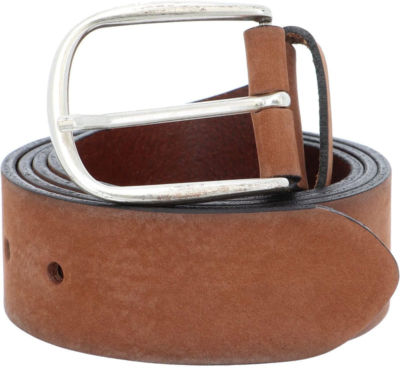 Vanzetti Denim Love 40mm Full Leather Belt W75 Cognac