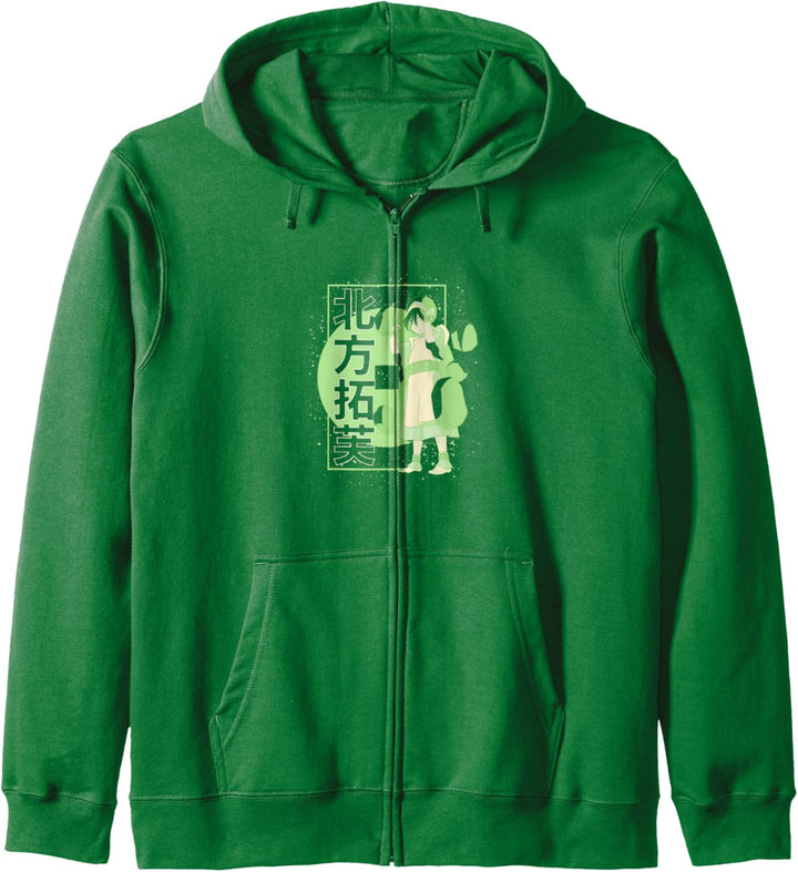 Avatar: The Last Airbender Toph Kanji Poster Kapuzenjacke