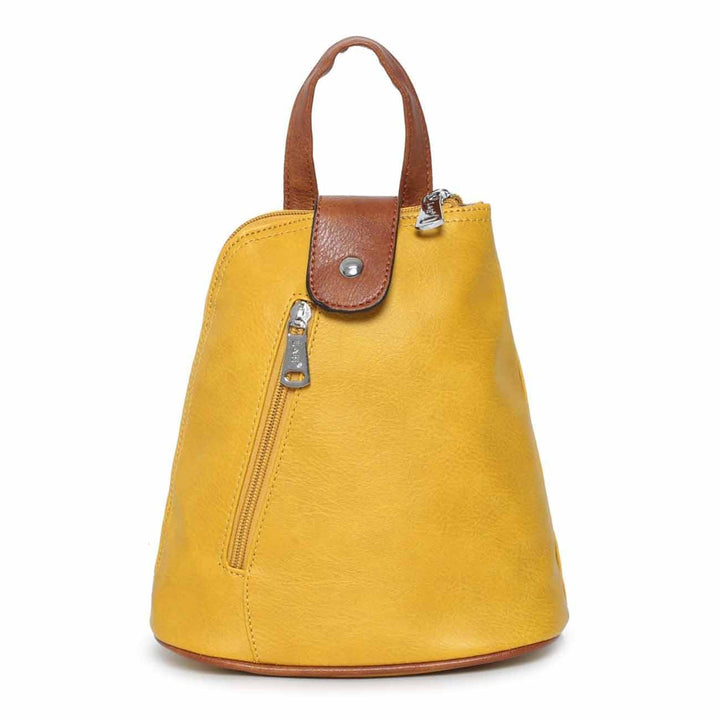 Damen Rucksack Schultertasche Umhängetasche BackPack Handtasche Crossover Crossbody Henkeltasche Rei