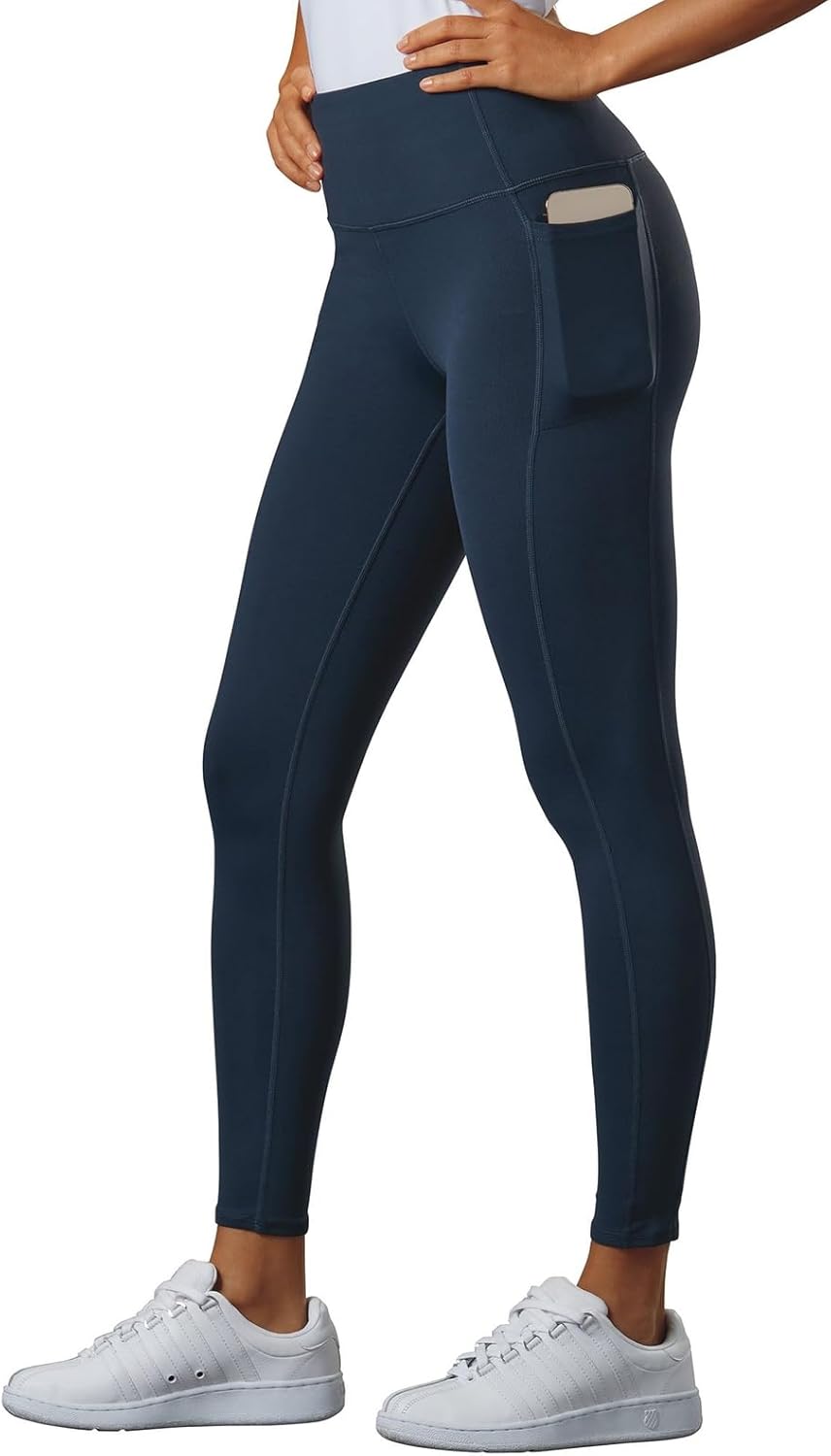 Skechers Women's Leggings, Navy, M