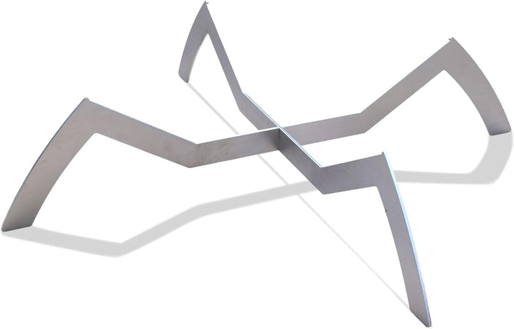 Grillrost.com Das Original Feuerschale in Cortenstahloptik - Schwenkbar & mit Belüftung