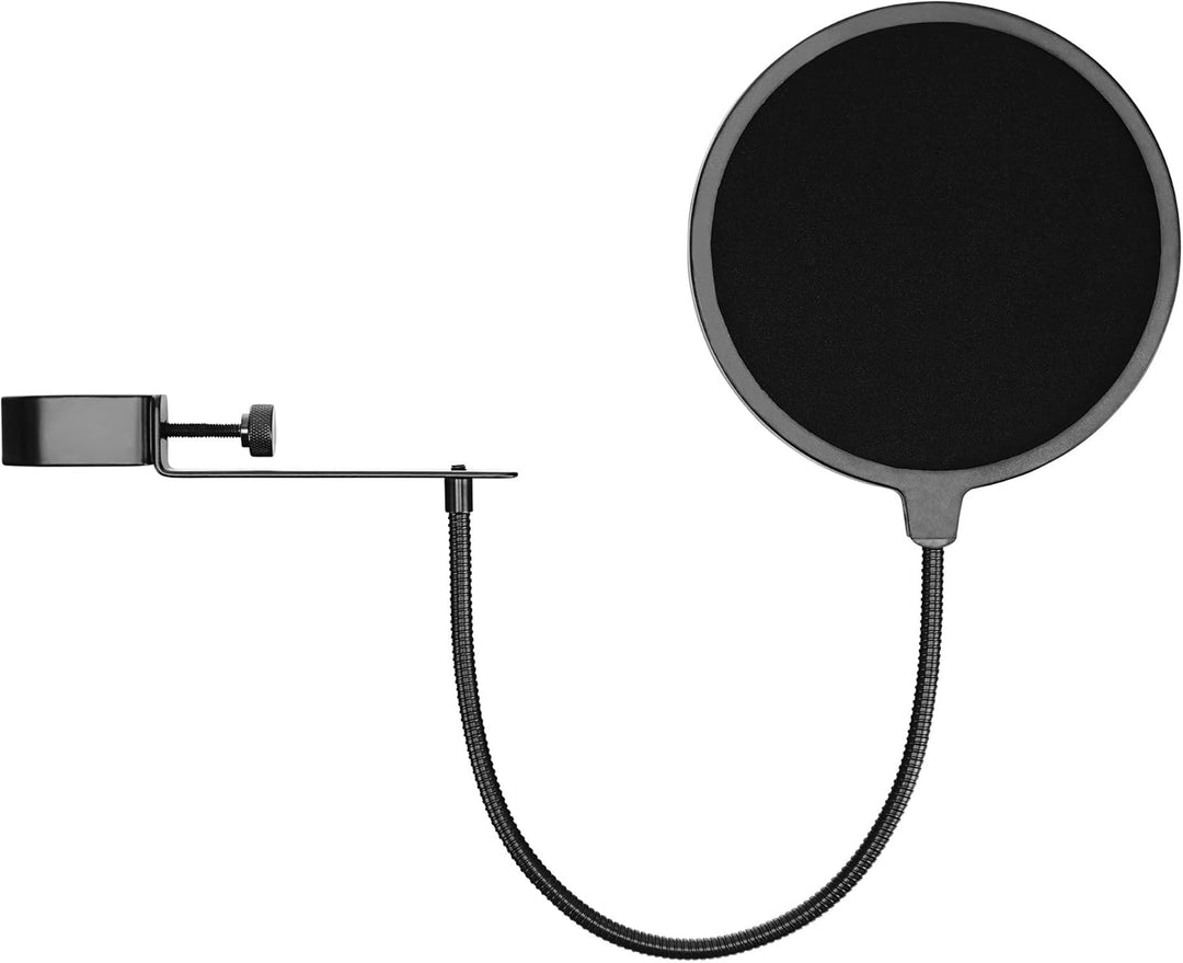 Pronomic CM-100S Studio Grossmembranmikrofon XLR-Kondensatormikrofon inkl. Popkiller und Micscreen S