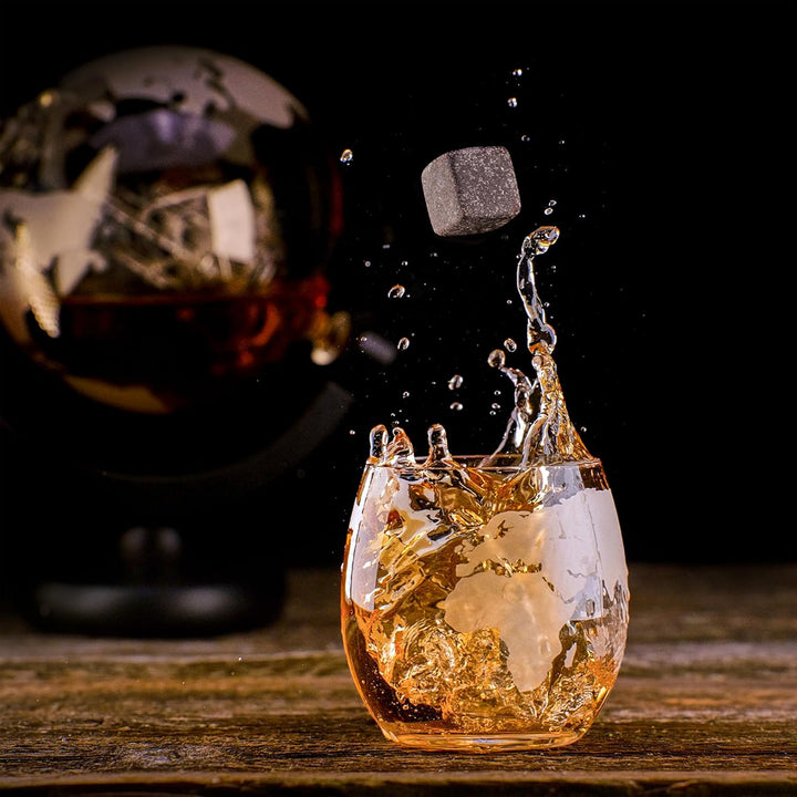 WHISISKEY Whisky Karaffe Set - Whiskey Geschenkset - Geschenke für Männer - Männergeschenke Geschenk