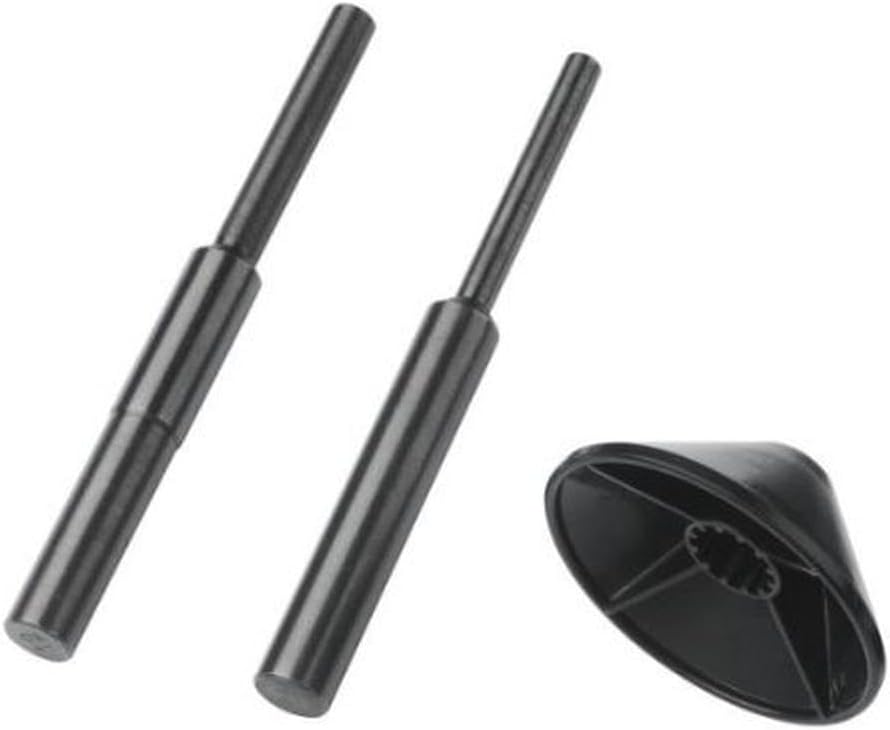 Bosch Professional Zentrierstifte Set, 3-teilig, 8 x 12 mm, 1/2 x 1/4 Zoll, 2608000498
