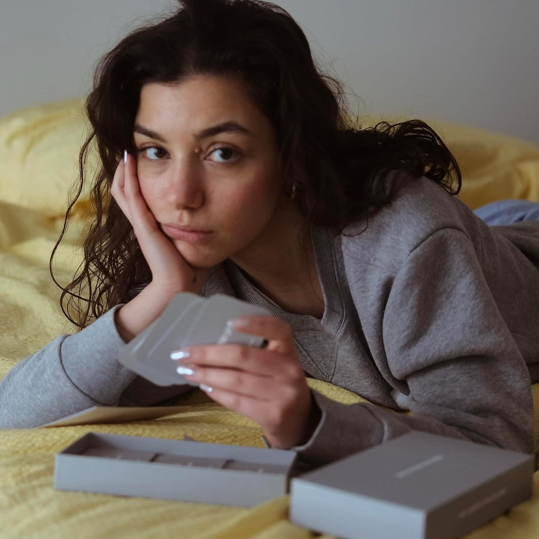 WENN WIR EHRLICH SIND Kartenspiel – 100+ Gesprächskarten für Paare, Freunde &amp; Familie – Emotionale F