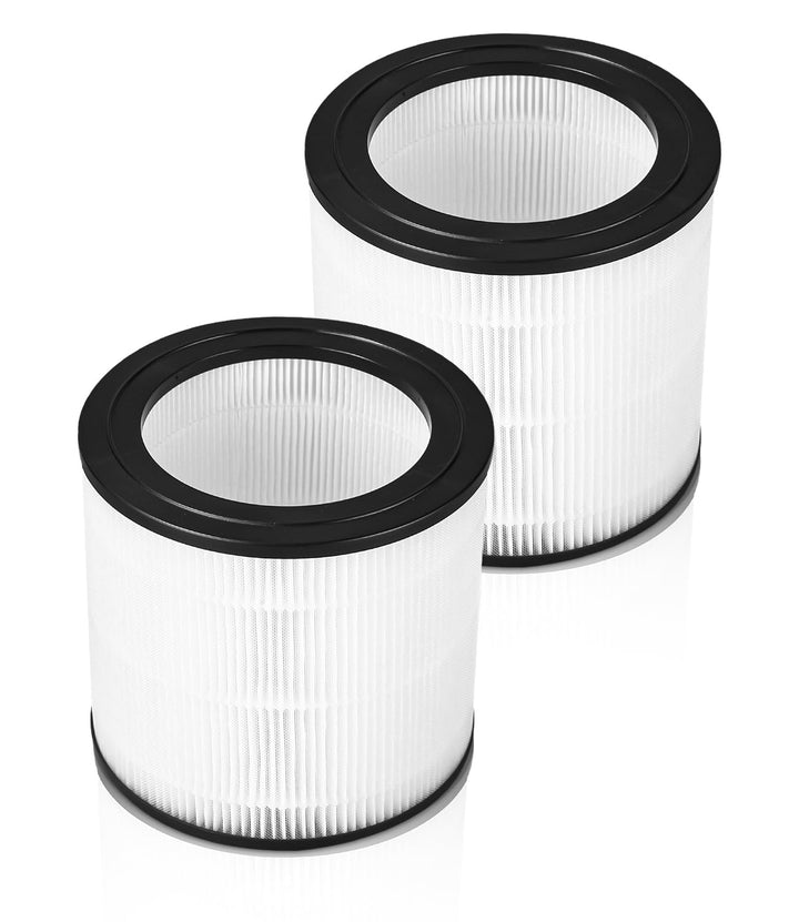 2 Stück HEPA-Ersatz Ersatzteil Kompatibel mit Philips 600 Series Luftreiniger, Teilenummern FY0611/3
