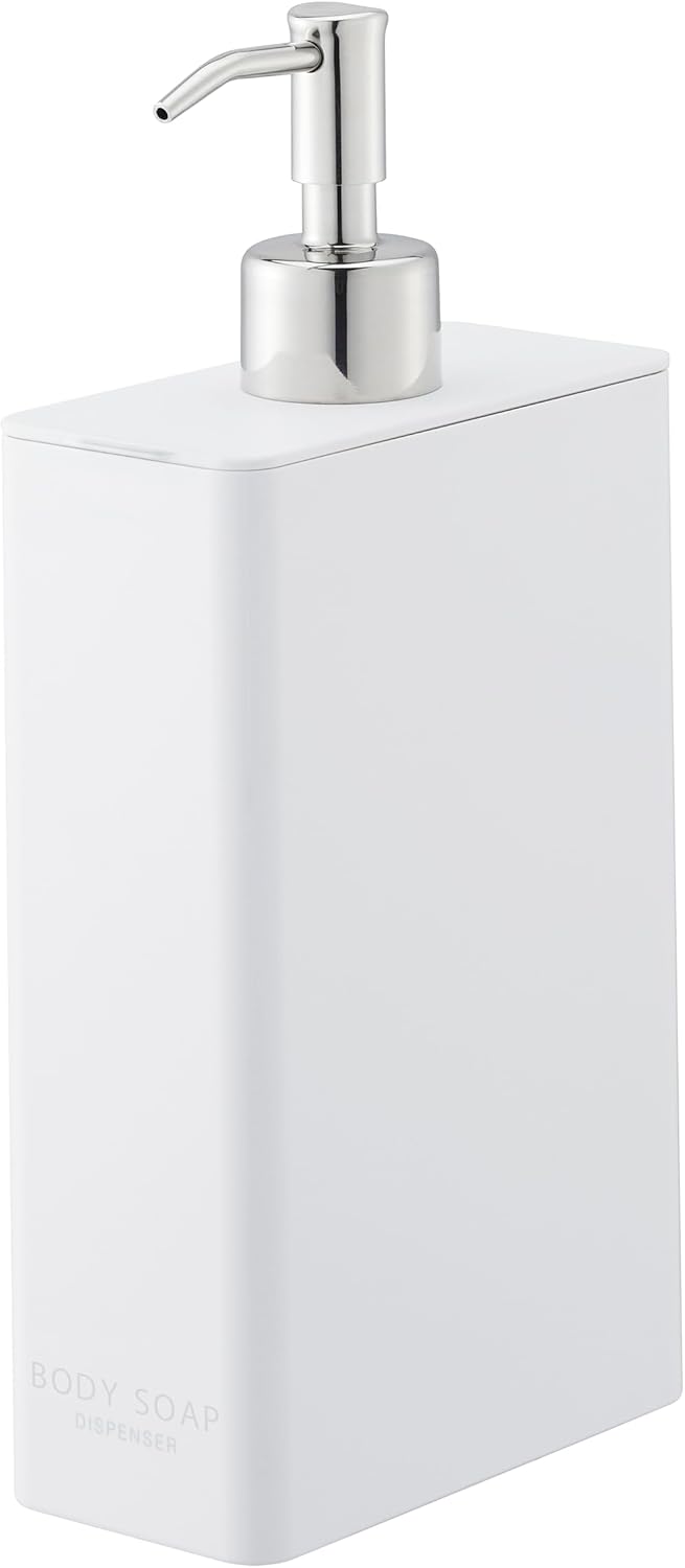 Yamazaki Tower Body Seifenspender, rechteckig, Weiss One Size Weiss, One Size Weiss