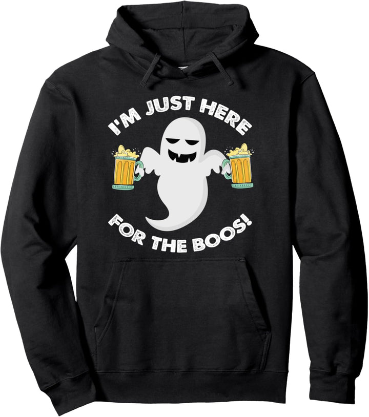 lustiges Halloween Party Geschenk Boo Bier Gespenst Geist Pullover Hoodie