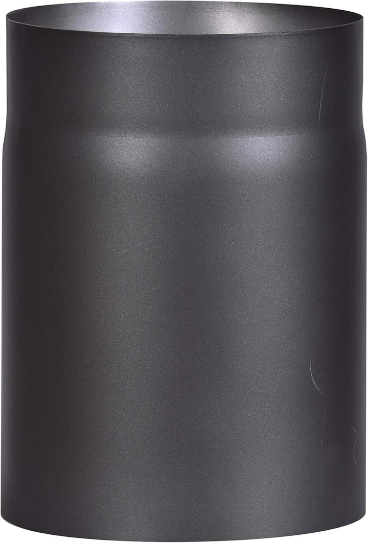FIREFIX R180/2 Ofenrohr aus 2 mm starken Stahl (Rauchrohr) in 180 mm Durchmesser, für Kaminöfen und
