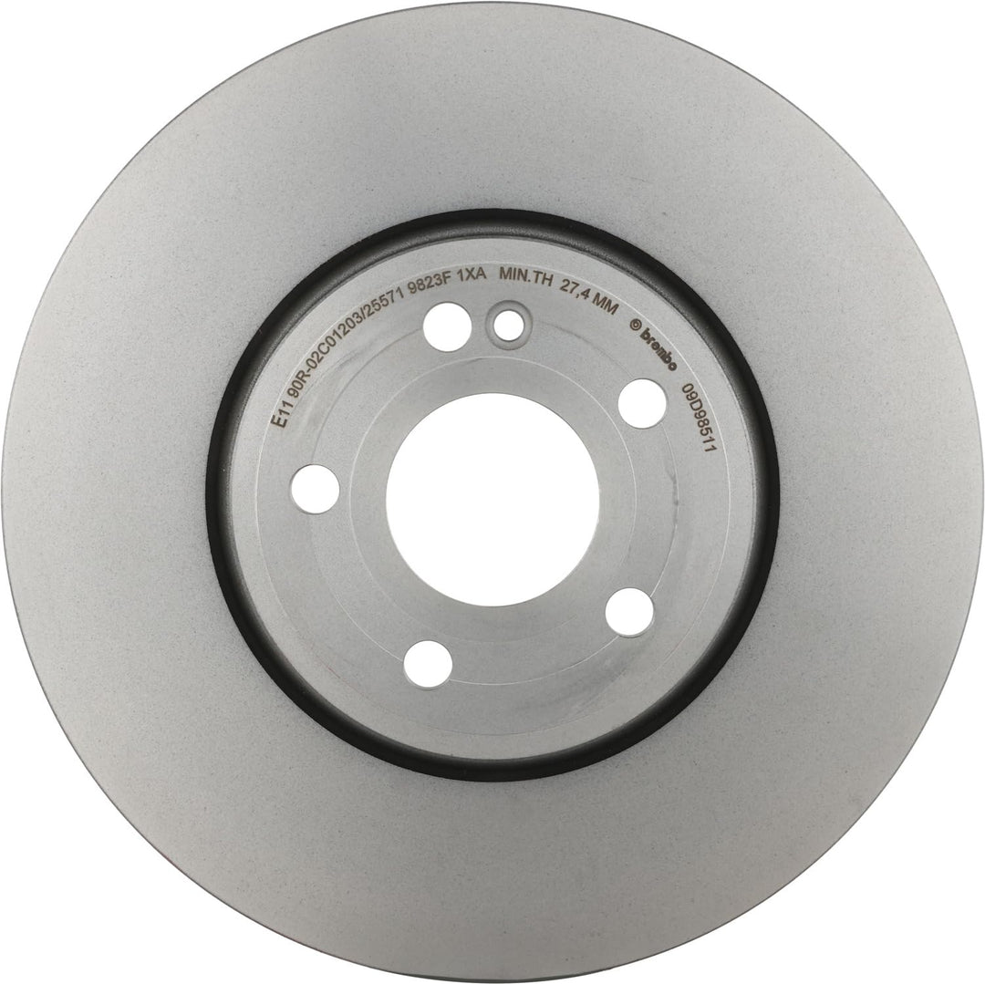 Brembo 09.9768.11 Hintere Bremsscheibe mit UV Lackierung, Anzahl 2
