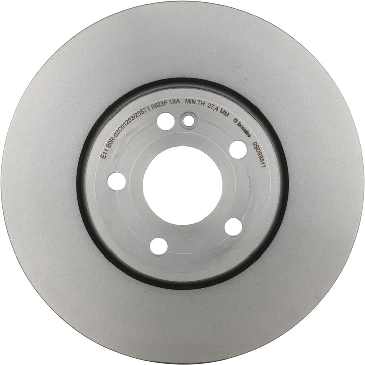 Brembo 09.9768.11 Hintere Bremsscheibe mit UV Lackierung, Anzahl 2