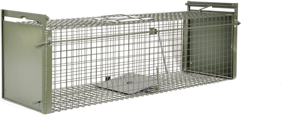 Kraptrap® Marderfalle Tierfalle Katzenfalle Lebendfalle 100 x 29 x 29 cm