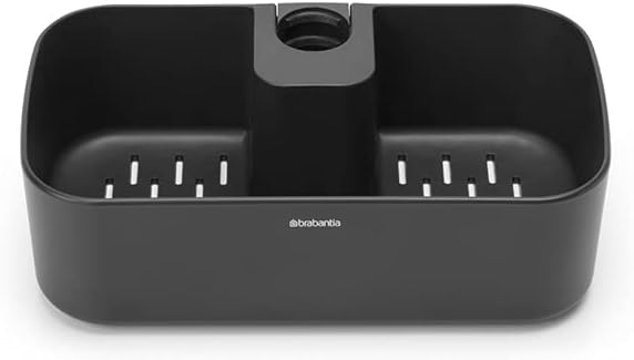 Brabantia Renew Collection Duschablage, Dark Grey, Einheitsgrösse, Dark Grey