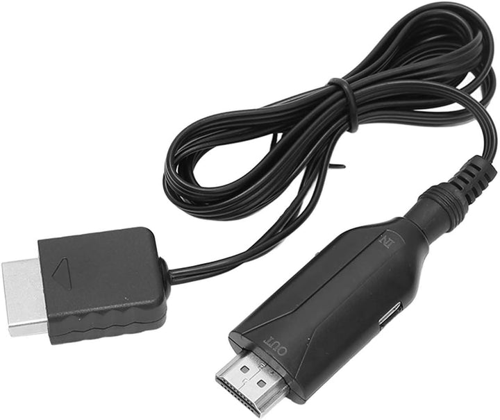 PS Two HDMI Adapter, Av Multi Out HDMI, Playsdation Link Für zu HD Multimedia Interface Cable Plug a