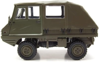 Schuco kompatibel mit Steyr Puch Haflinger ÖBH Militär Oliv grün Modellauto 1:18