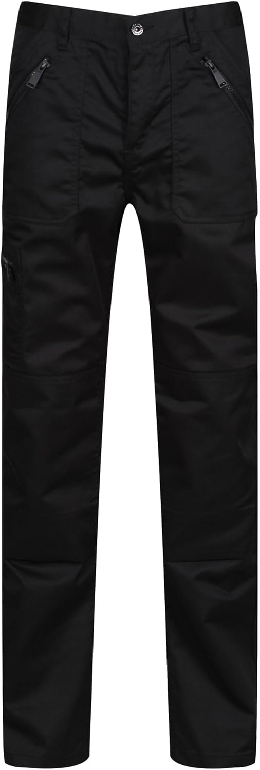 Regatta Herren Hose Pro Action Trousr 30W / 30L Schwarz, 30W / 30L Schwarz