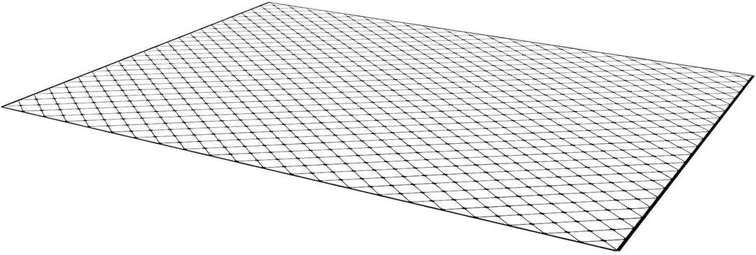 Caretec Anhängernetz 2,00 x 3,00 m Gepäcknetz Abdecknetz zur Ladungssicherung Netz Sicherung Pkw Anh