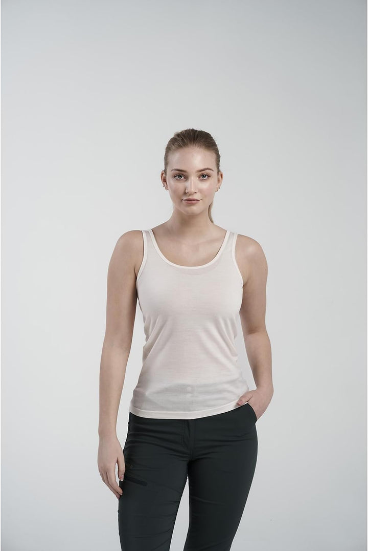 Devold Damen Tanktops L Weiss, L Weiß