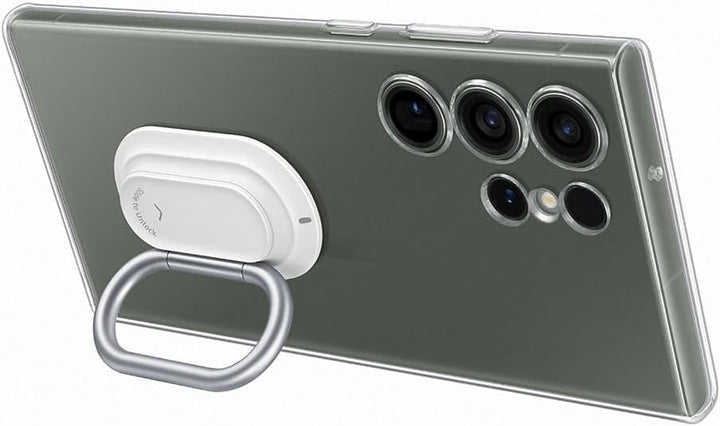 Samsung Clear Gadget Smartphone Case EF-XS918 für Galaxy S23 Ultra, Handy-Hülle, Standfuss, Durchsic