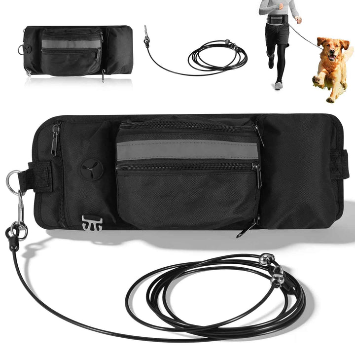 Hundeleckerlibeutel, Tragbarer Trainingsbehälter Hundeleckerli Beutel Hundetraining Bauchtasche Hund