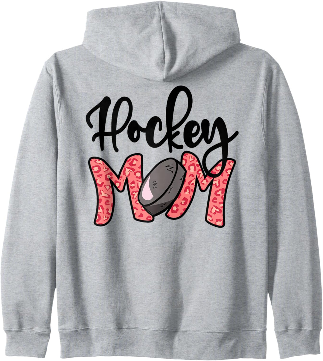 Hockey Mom Leopard Ice Hockey Mama, Mothers Day Hockey Mom Kapuzenjacke