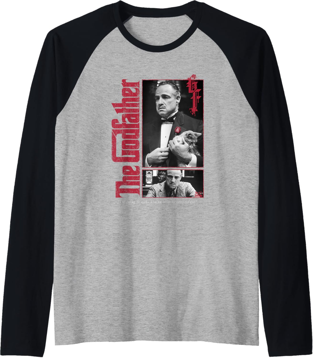The Godfather Don Vito Offer Classic Quote Poster Raglan