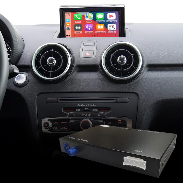 Road Top Wireless CarPlay Interface für Audi A1 RMC 2013-2018 | CarPlay Modul, Unterstützung für App
