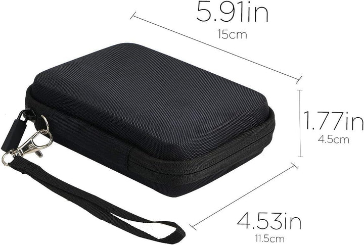 co2CREA Harttasche 2-in-1 für Samsung T7 Touch / T7 Portable SSD 500GB 1TB 2TB, Schutzhülle Aufbewah