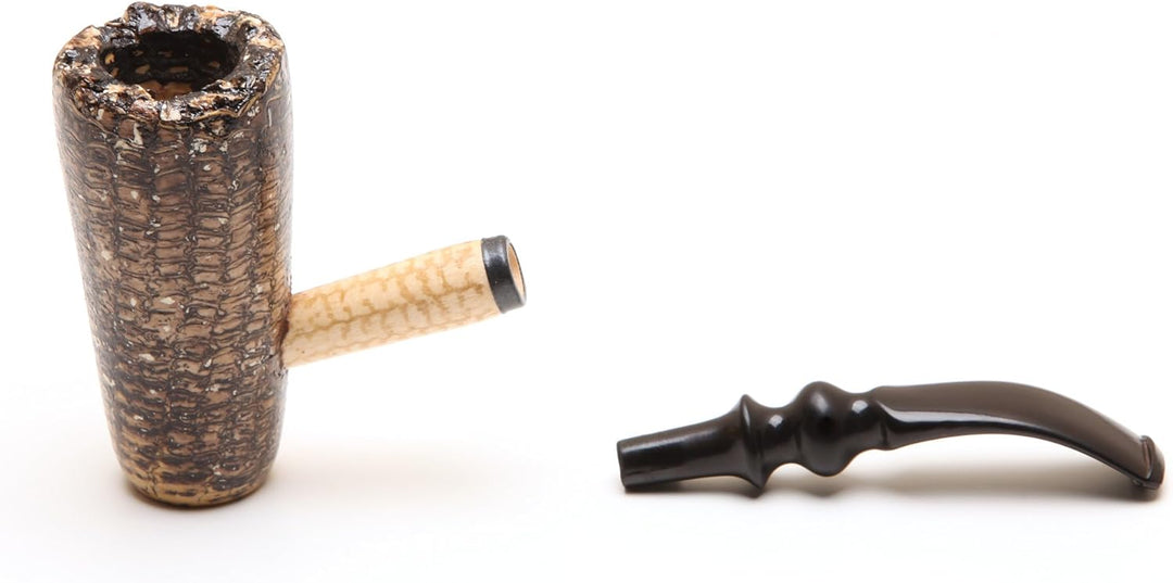 Missouri Meerschaum Freehand Corncob Tobacco Pipe by Missouri Meerschaum