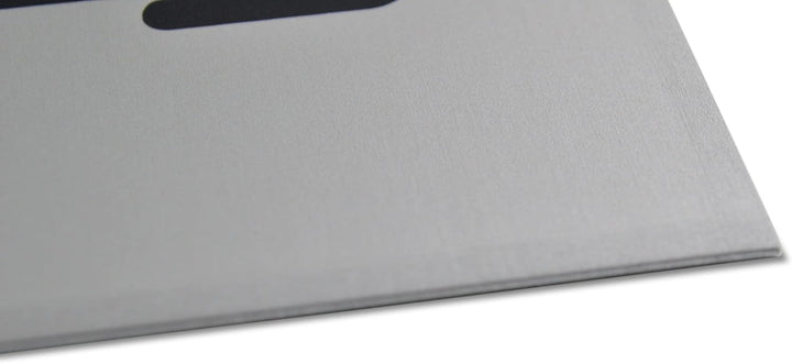 SynMe 5"BÜRO Schilder aus eloxiertem Aluminium - Grosse 16 x 6 cm - Mit starker Klebefläche der Qual