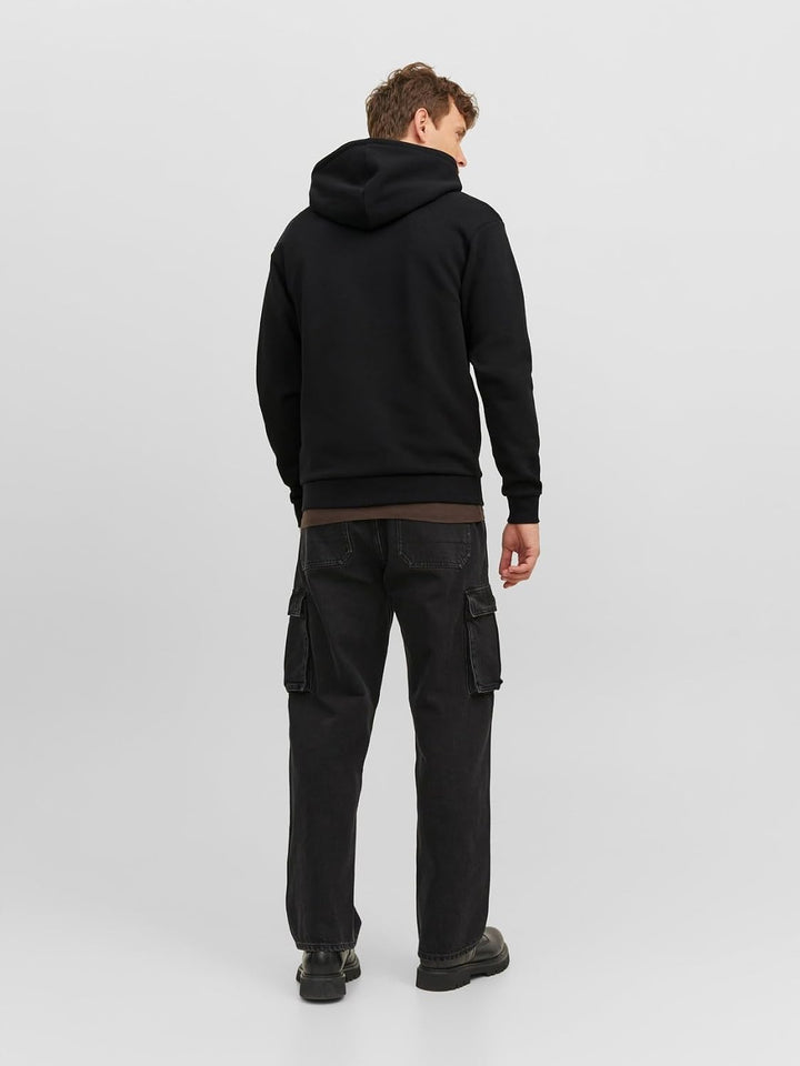 JACK &amp; JONES Herren Jjebradley Sweat Zip Hood Noos Sweatshirtjacke L Turbulence, Smart casual L Turb