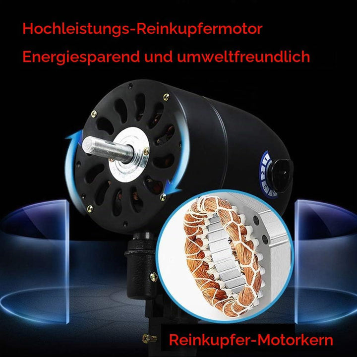 Ventilator mit Wasser, Nebel, Profi-Aussen-Standventilator mit Sprühnebelfunktion, 42L, 260W, Wasser